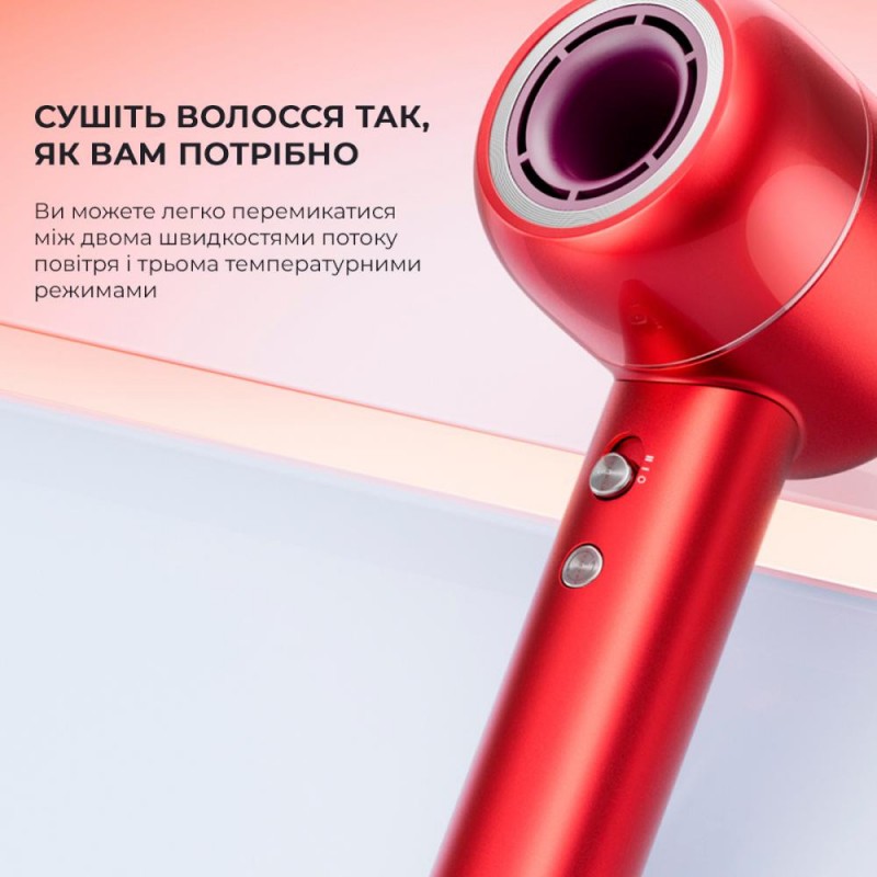 Фен Dreame Intelligent Hair Dryer Red (AHD5-RE0)