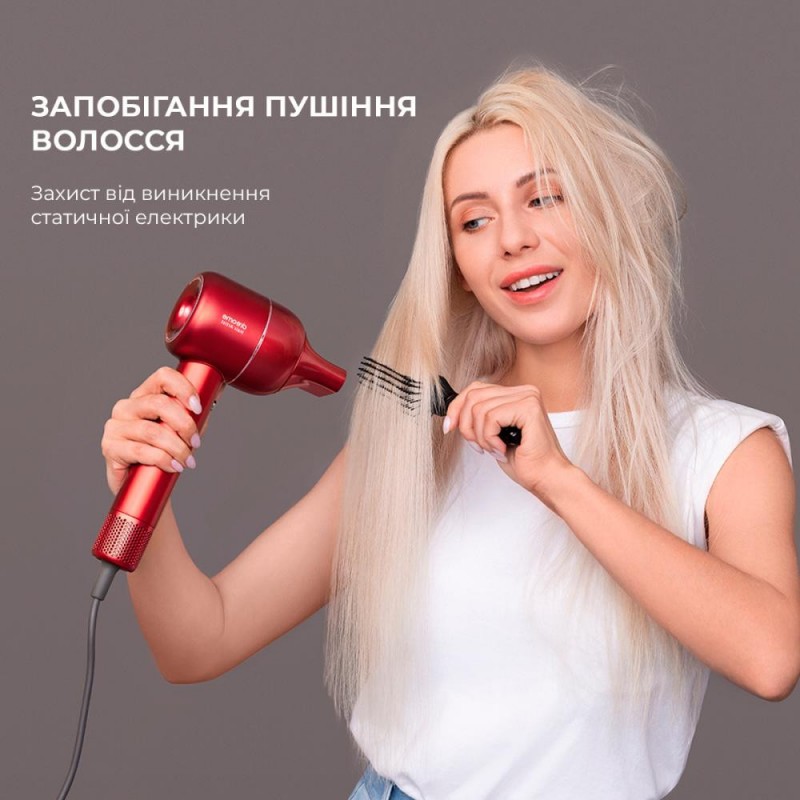 Фен Dreame Intelligent Hair Dryer Red (AHD5-RE0)