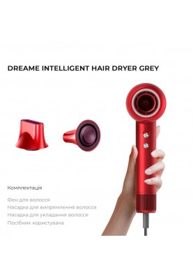 Фен Dreame Intelligent Hair Dryer Red (AHD5-RE0)