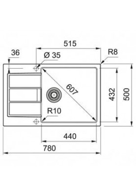 Кухонна мийка Franke Sirius S2D 611-78 XL 143.0621.339