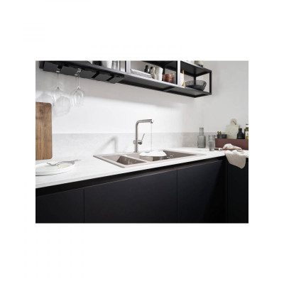 Змішувач для кухонного миття Hansgrohe Talis 72809000 Змішувач для кухонного миття Hansgrohe Talis 72809000