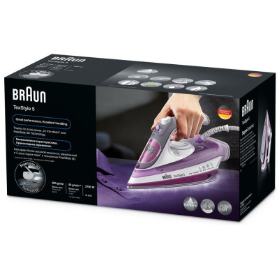 Праска з парою Braun TexStyle 5 SI 5037 VI Праска з парою Braun TexStyle 5 SI 5037 VI