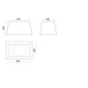 Декоративна витяжка Falmec LUMIERE E.ION 67 White (450) (CELN67.E0P6#ZZZF441F)