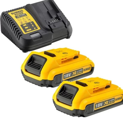 Акумулятор та зарядний пристрій для електроінструменту DeWALT DCB115D2