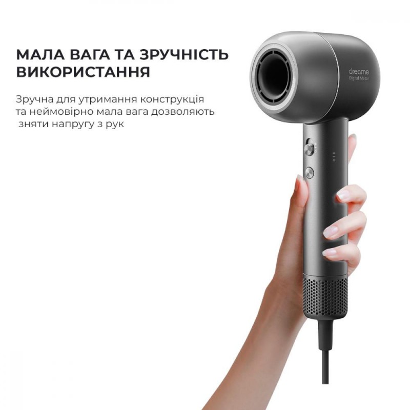 Фен Dreame Intelligent Hair Dryer Grey (AHD5-GD0)