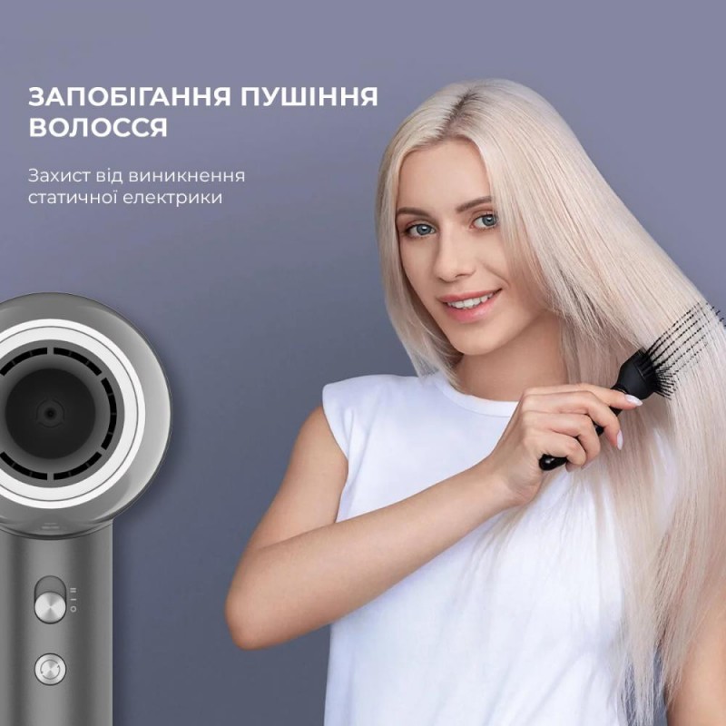 Фен Dreame Intelligent Hair Dryer Grey (AHD5-GD0)