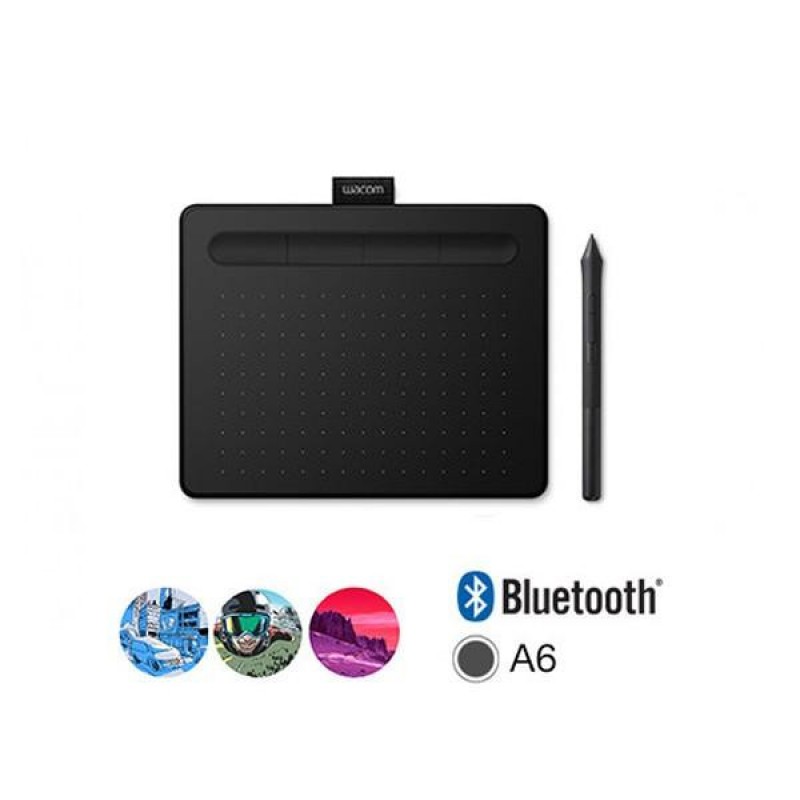 Графічний планшет Wacom Intuos S Bluetooth Black (CTL-4100WLK-N)