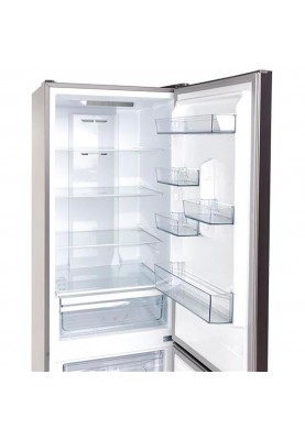 Холодильник із морозильною камерою Vivax CF-310D NFX