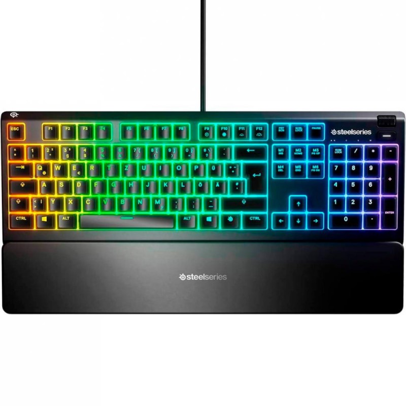 Клавіатура SteelSeries Apex 3 Whisper Quiet Switches (64813)