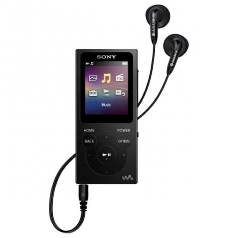 Компактний MP3 плеєр Sony NW-E394B Black