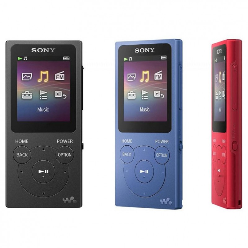 Компактний MP3 плеєр Sony NW-E394B Black