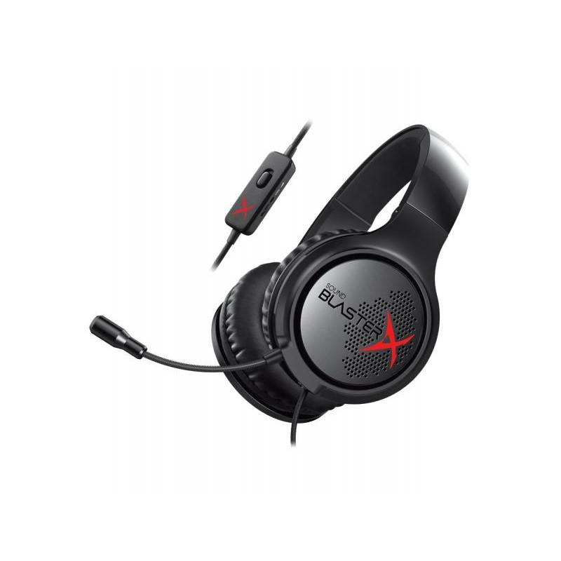 Комп'ютерна гарнітура Creative Sound BlasterX H3 Black (70GH034000000)