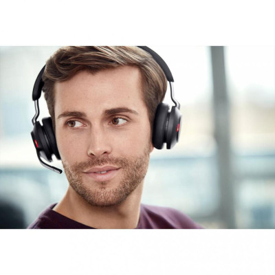 Комп'ютерна гарнітура JABRA Evolve2 65 MS Stereo Black (26599-989-999)