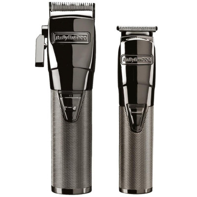 Машинка для стрижки + триммер BaByliss PRO FX8705E Gunsteel FX Grooming Set (BAB FX8705E)