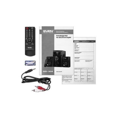 Мультимедійна акустика SVEN MS-302 Black (20100040)