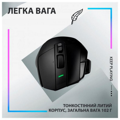 Миша Logitech G502 X Lightspeed Wireless Black (910-006180)