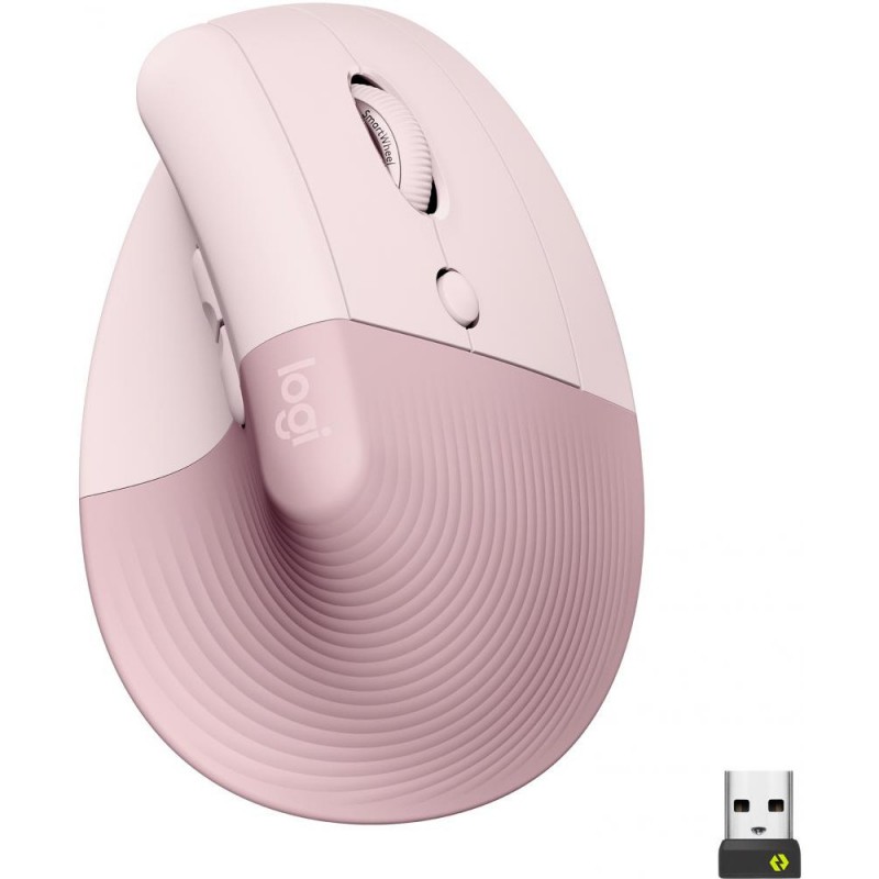 Миша Logitech Lift Vertical Ergonomic Mouse Rose (910-006478)