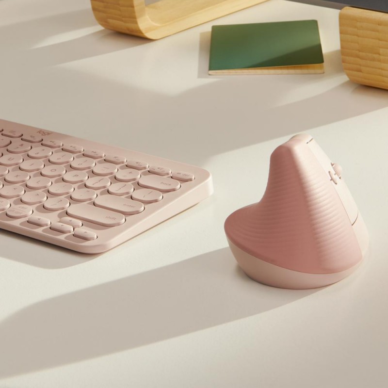 Миша Logitech Lift Vertical Ergonomic Mouse Rose (910-006478)