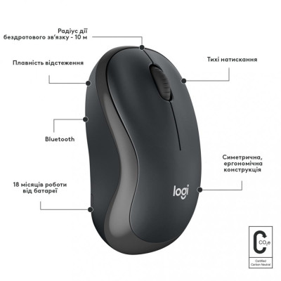 Миша Logitech M240 Graphite (910-007119) Миша Logitech M240 Graphite (910-007119)