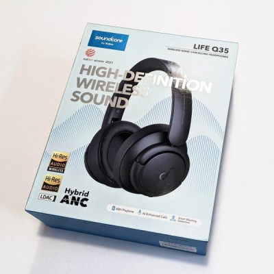 Навушники з мікрофоном Anker Soundcore Life Q35 Black (A3027012)