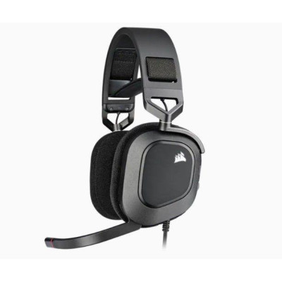 Навушники з мікрофоном Corsair HS80 RGB USB Carbon (CA-9011237)