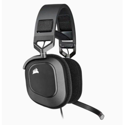 Навушники з мікрофоном Corsair HS80 RGB USB Carbon (CA-9011237)