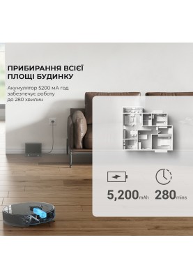 Робот-пилосос з вологим прибиранням Dreame D10s Plus (RLS6AD)