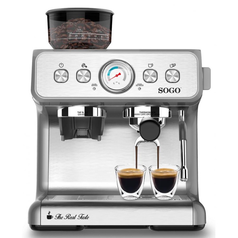 Рожкова кавоварка еспресо SOGO CAF-SS-5690