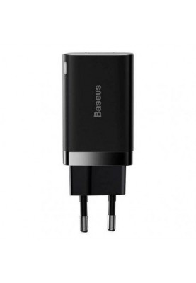 Зарядний пристрій Baseus Super Si Pro Quick Charger USB/Type-C 30W Black (CCSUPP-E01)