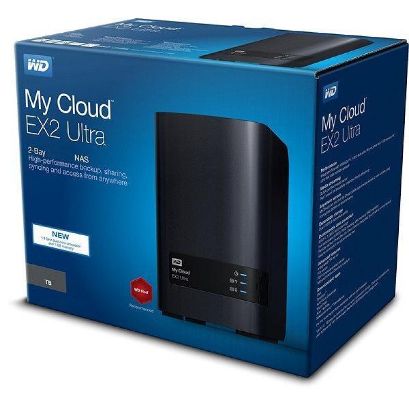 Мережевий накопичувач WD My Cloud EX2 Ultra 16 TB (BVBZ0160JCH)