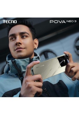 Смартфон Tecno Pova Neo-3 LH6n 8/128GB Amber Gold (4894947005305)