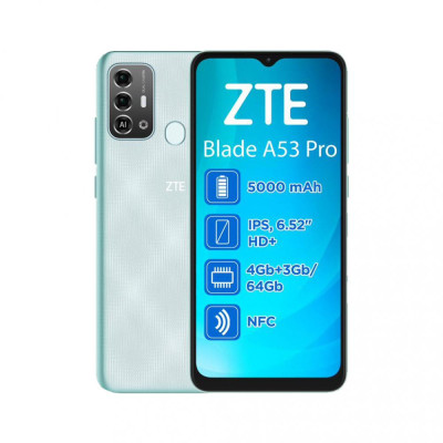 Смартфон ZTE Blade A53 Pro 4/64GB Green