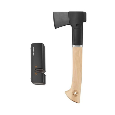 Універсальний Fiskars Norden chopping axe N7 + sharpener SET (1051146)