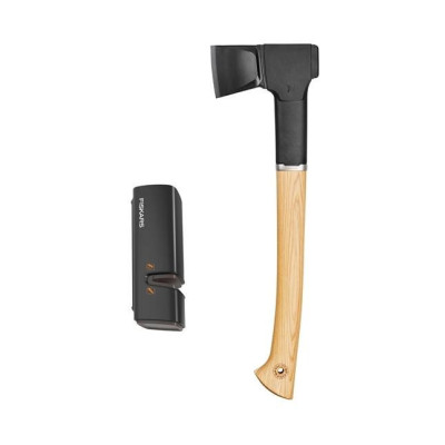 Універсальний Fiskars Norden splitting axe N12 + sharpener SET (1052277)
