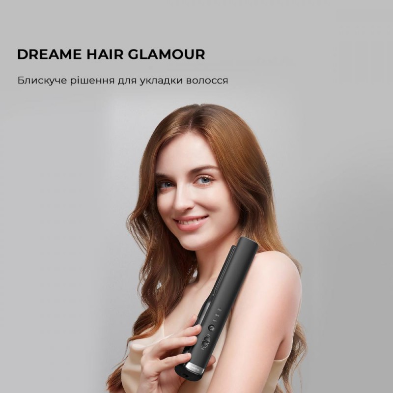 Праска для волосся Dreame Unplugged Cordless Hair Straightener (AST14A-BK)