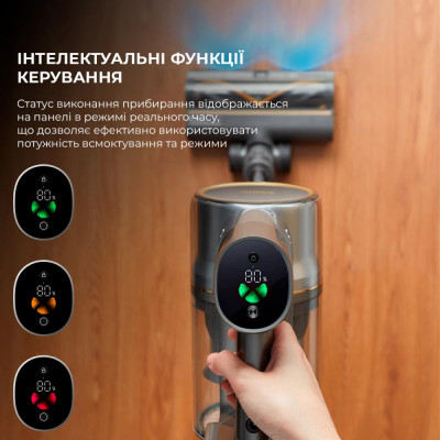 Вертикальний+ручний пилосос (2в1) Dreame Cordless Vacuum Cleaner R20 (VTV97A)