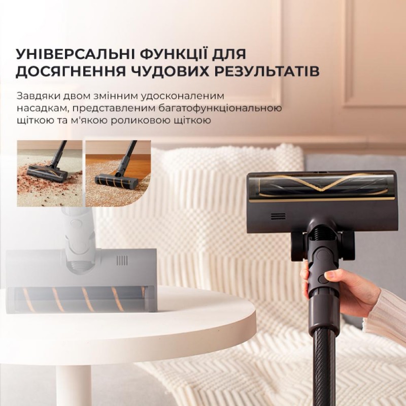 Вертикальний+ручний пилосос (2в1) Dreame Cordless Vacuum Cleaner R20 (VTV97A)