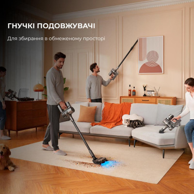 Вертикальний+ручний пилосос (2в1) Dreame Cordless Vacuum Cleaner R20 (VTV97A)