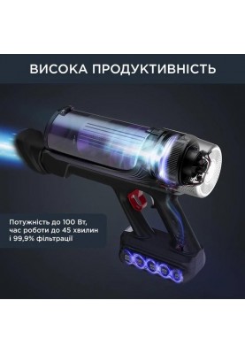 Вертикальний+ручний пилосос (2в1) Rowenta X-Force Flex 9.6 Allergy RH2037WO