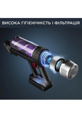 Вертикальний+ручний пилосос (2в1) Rowenta X-Force Flex 9.6 Allergy RH2037WO