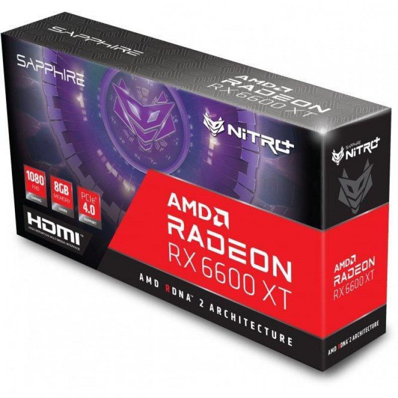 Відеокарта Sapphire Radeon RX 6600 XT NITRO+ (11309-01-20G)