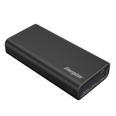 Зовнішній акумулятор (павербанк) Energizer UE20012 20000 mAh Li-Pol Type-C Black