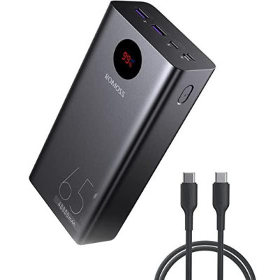 Зовнішній акумулятор (павербанк) Romoss PEA40 Pro 65W 40000mAh Black
