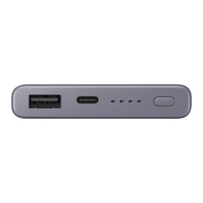 Зовнішній акумулятор (павербанк) Samsung 10000mAh 25W dark grey (EB-P3300XJEGEU, EB-P3300XJRGRU)