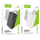 Зовнішній акумулятор (Power Bank) Hoco J91B 30000mAh White