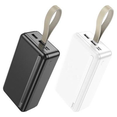 Зовнішній акумулятор (Power Bank) Hoco J91B 30000mAh White