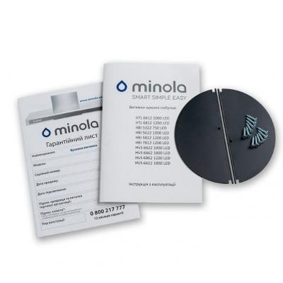 Вбудована витяжка Minola HBI 5622 I 1000 LED