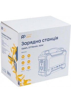 Зарядна станція PowerPlant 136Wh 37778mAh 150W (PB930760)