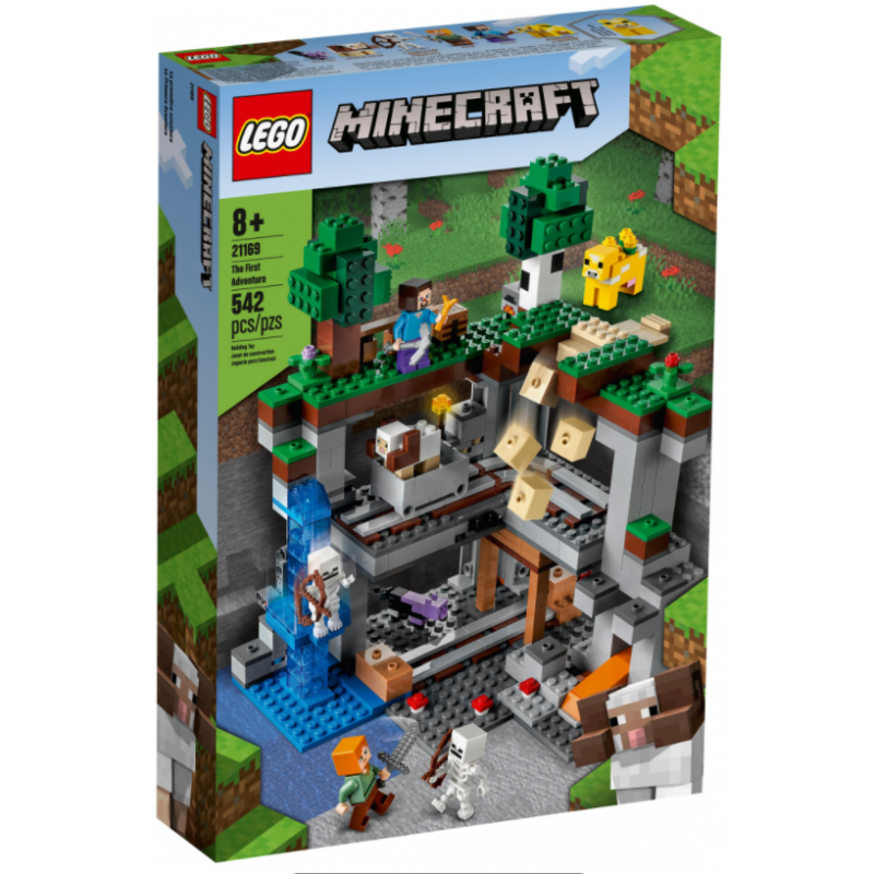 Блоковий конструктор LEGO Minecraft Перша пригода (21169)