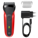 Електробритва чоловіча Braun Series 3 300s Red